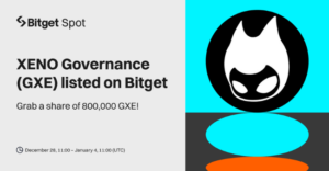 【Bitget】仮想通貨GXEが上場1